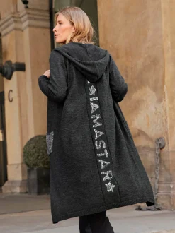 Gilets Et Cardigans|Manteaux<Manteau en tricot paillettes brillantes