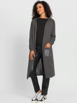 Gilets Et Cardigans|Manteaux<Manteau en tricot paillettes brillantes