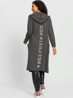 Gilets Et Cardigans|Manteaux<Manteau en tricot paillettes brillantes