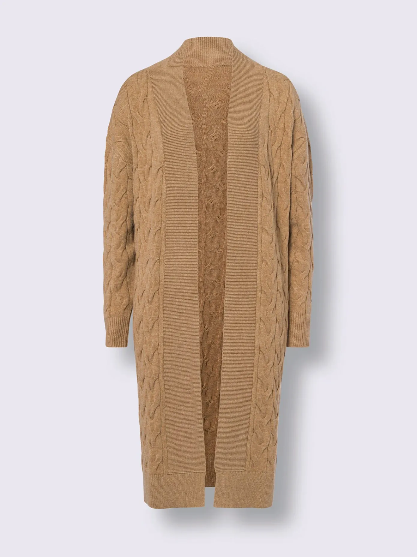 Linea Tesini Manteaux|Gilets Et Cardigans<Manteau en tricot superbe motif torsadé