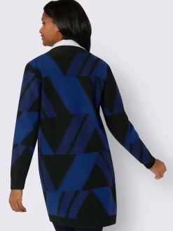 Manteaux|Gilets Et Cardigans<Manteau en tricot tricot jacquard de qualité