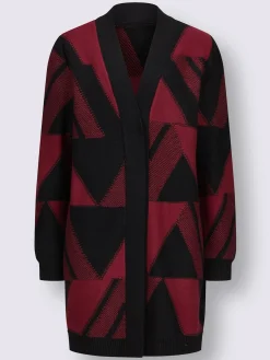 Manteaux<Manteau en tricot tricot jacquard de qualité