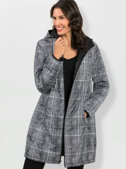 Creation L Manteaux|Vestes<Manteau matelassé à capuche