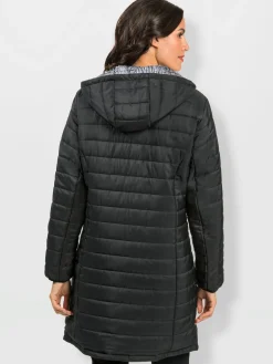 Creation L Manteaux|Vestes<Manteau matelassé à capuche