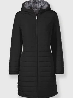 Creation L Manteaux|Vestes<Manteau matelassé à capuche