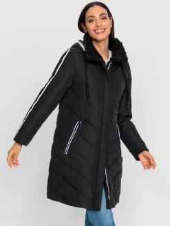 Rick Cardona Manteaux|Vestes<Manteau matelassé détails contrastés