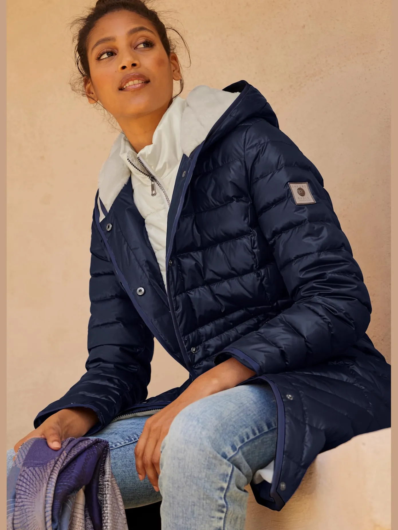 Best Connection Manteaux|Vestes<Manteau matelassé superbe qualité légèrement brillante