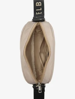 Elbsand Maroquinerie<Mini-sac avec matelassage tendance et logo imprimé sur la bandoulière