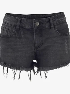 Buffalo Shorts Et Bermudas|Pantalons<Mini-short en jean effets usés tendance