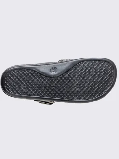 Mules|Pantoufles<Mules cuir vachette gaufré