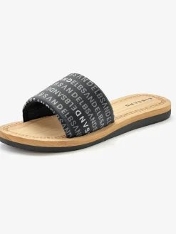 Elbsand Mules<Mules de bain sandales de bain très légères et flexibles avec logo imprimé tendance