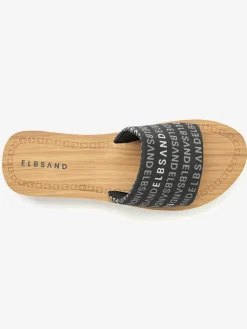 Elbsand Mules<Mules de bain sandales de bain très légères et flexibles avec logo imprimé tendance