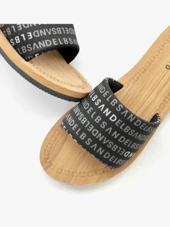 Elbsand Mules<Mules de bain sandales de bain très légères et flexibles avec logo imprimé tendance