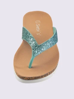 Mules<Mules de bain semelle compensée mode