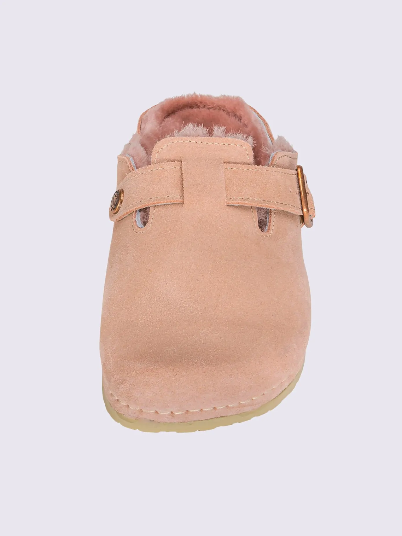 Mules|Pantoufles<Mules doublure agneau véritable