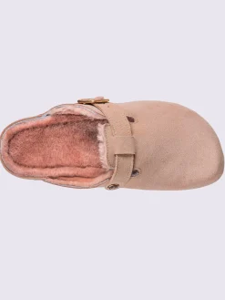 Mules|Pantoufles<Mules doublure agneau véritable