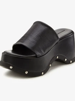 French Connection Mules<Mules tendance en cuir de qualité