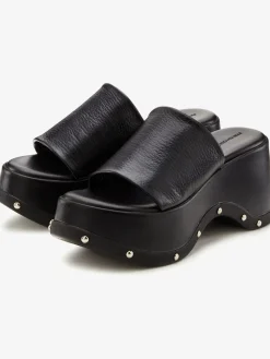 French Connection Mules<Mules tendance en cuir de qualité