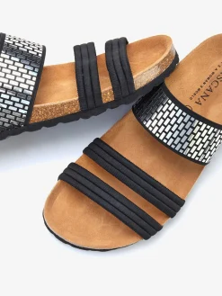 LASCANA Mules<Mules voûte plantaire en liège et semelle intérieure en cuir doux