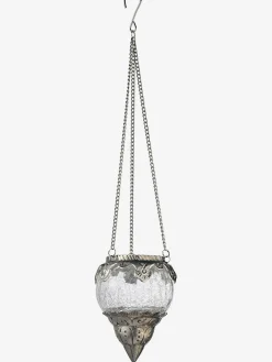 helline home Objet De Décoration<Panier suspendu pendentif en verre