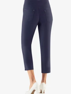 Collection L Pantalons<Pantacourt féminin en qualité bengaline