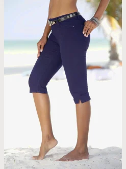 Beachtime Pantalons<Pantalon 3/4 coupe 5 poches classique
