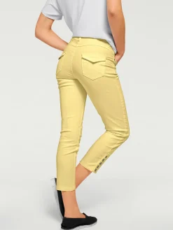 Linea Tesini Pantalons<Pantalon 7/8 coupe skinny