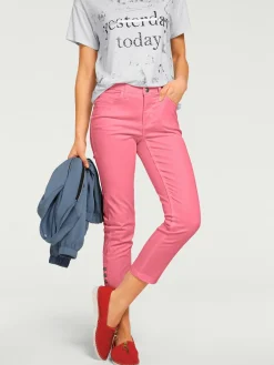 Linea Tesini Pantalons<Pantalon 7/8 coupe skinny