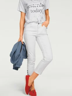 Linea Tesini Pantalons<Pantalon 7/8 coupe skinny