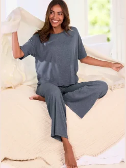 Vivance Dreams Pantalons<Pantalon 7/8 en tricot côtelé