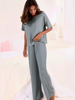 Vivance Dreams Pantalons<Pantalon 7/8 en tricot côtelé