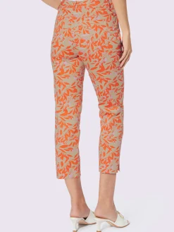 Ashley Brooke Pantalons<Pantalon 7/8 fentes latérales à l'ourlet