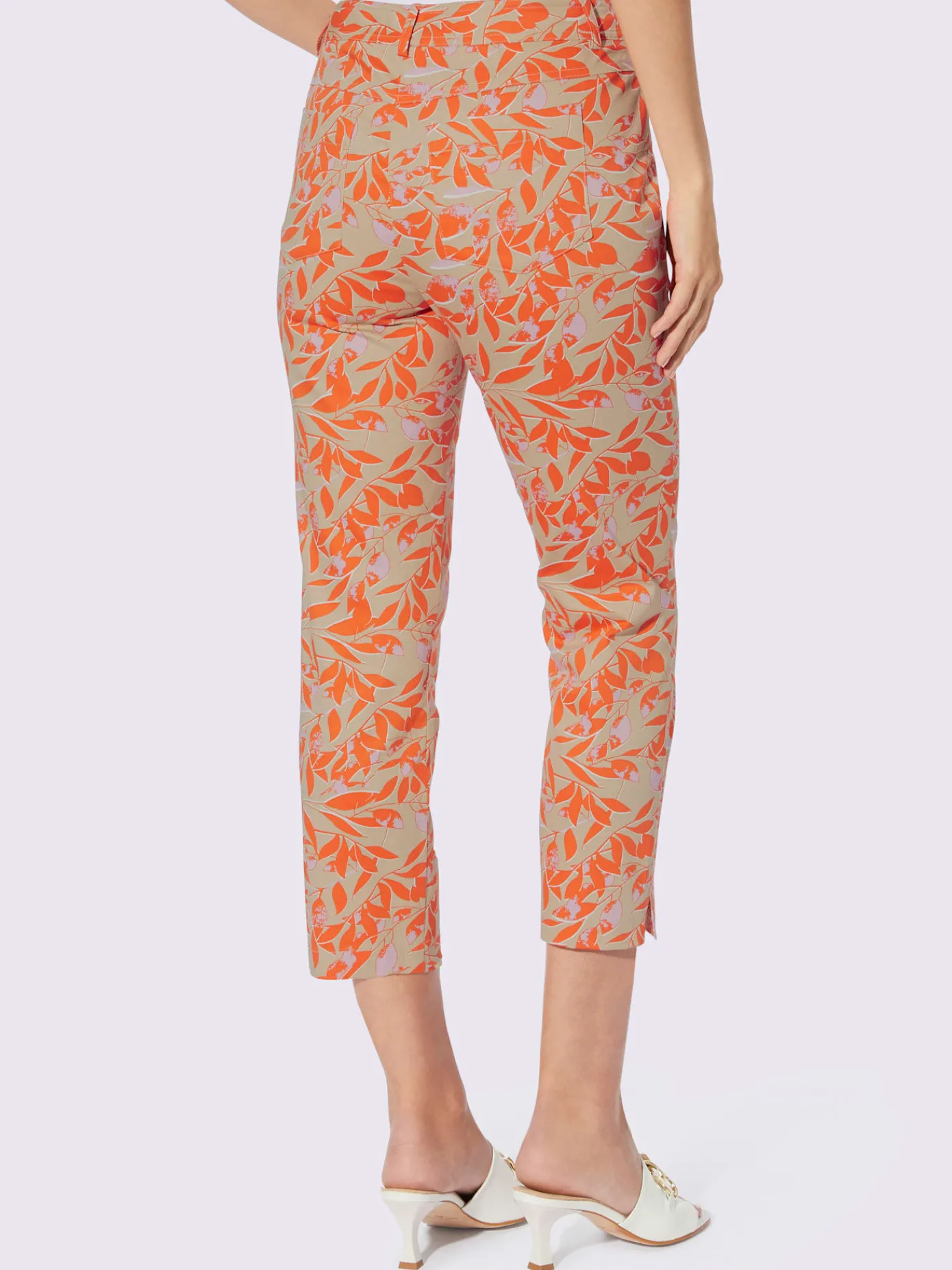 Ashley Brooke Pantalons<Pantalon 7/8 fentes latérales à l'ourlet