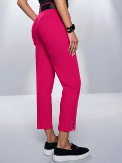Rick Cardona Pantalons<Pantalon 7/8 œillets au bas des jambes