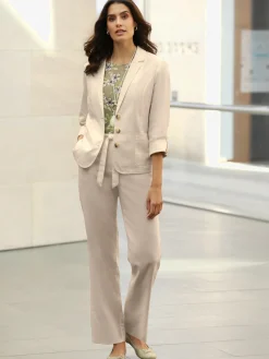 Pantalons<Pantalon 55% lin