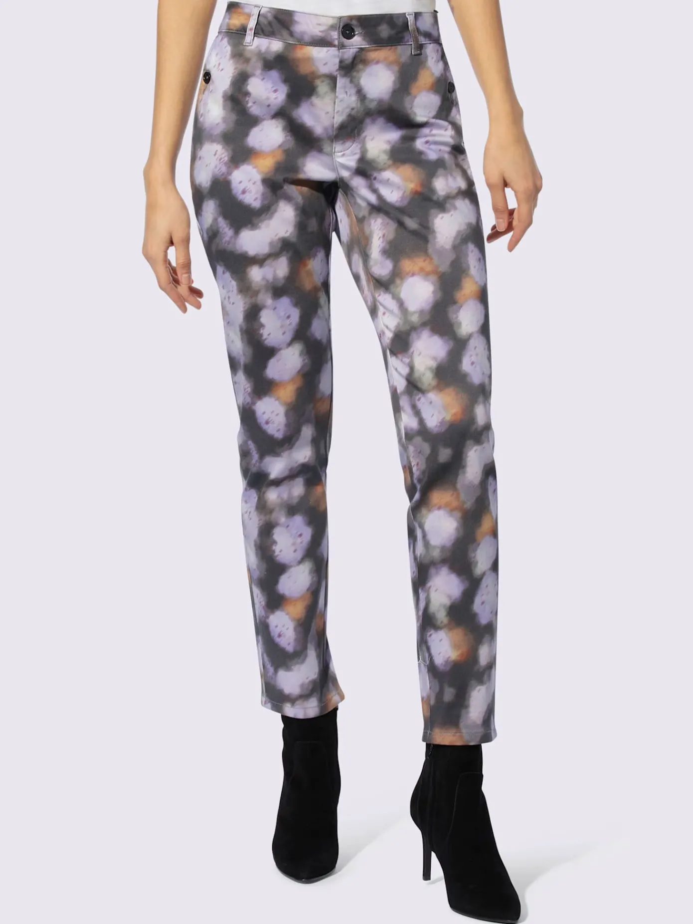 Ashley Brooke Pantalons<Pantalon 7/8 motif imprimé exclusif