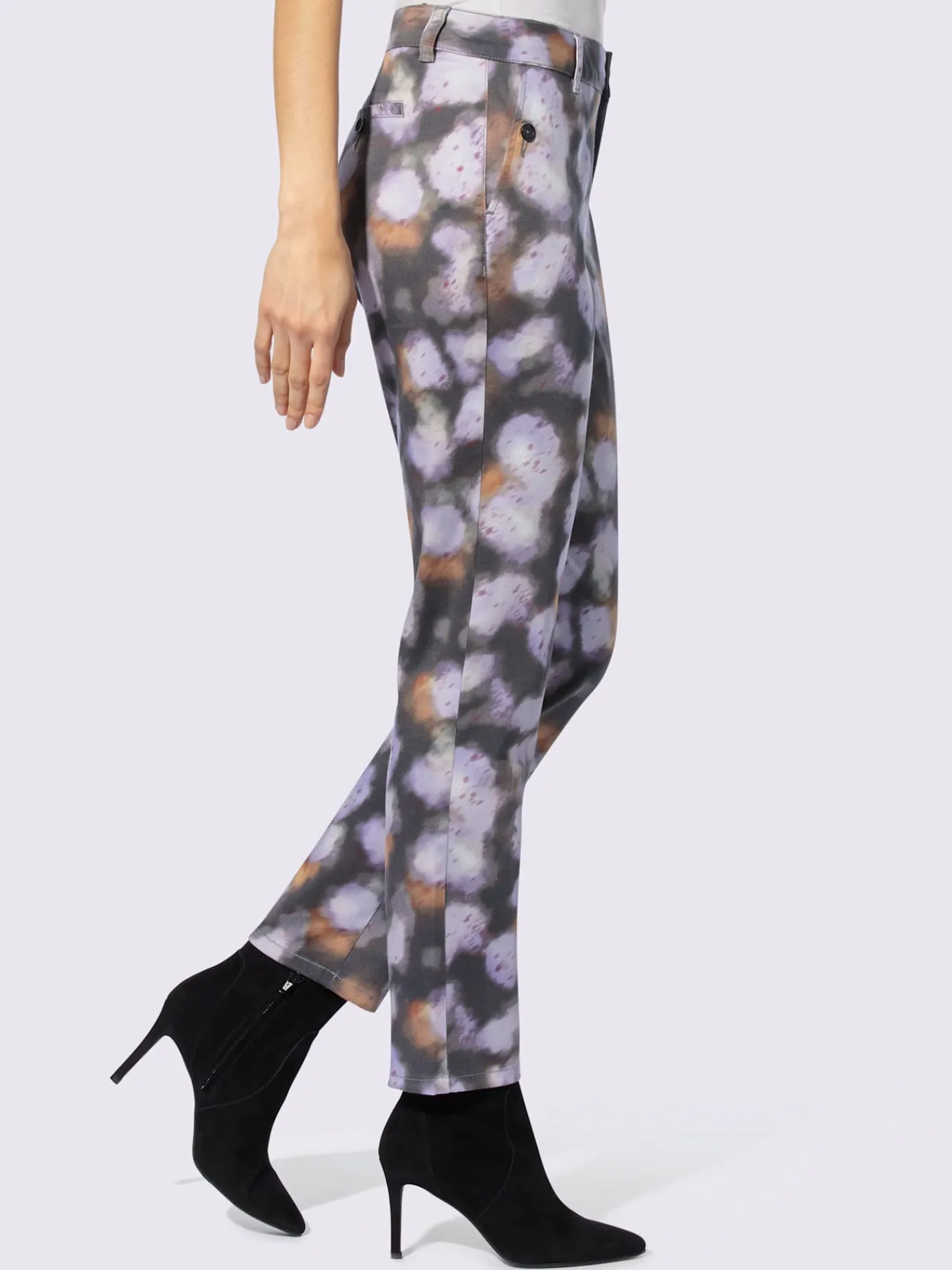 Ashley Brooke Pantalons<Pantalon 7/8 motif imprimé exclusif