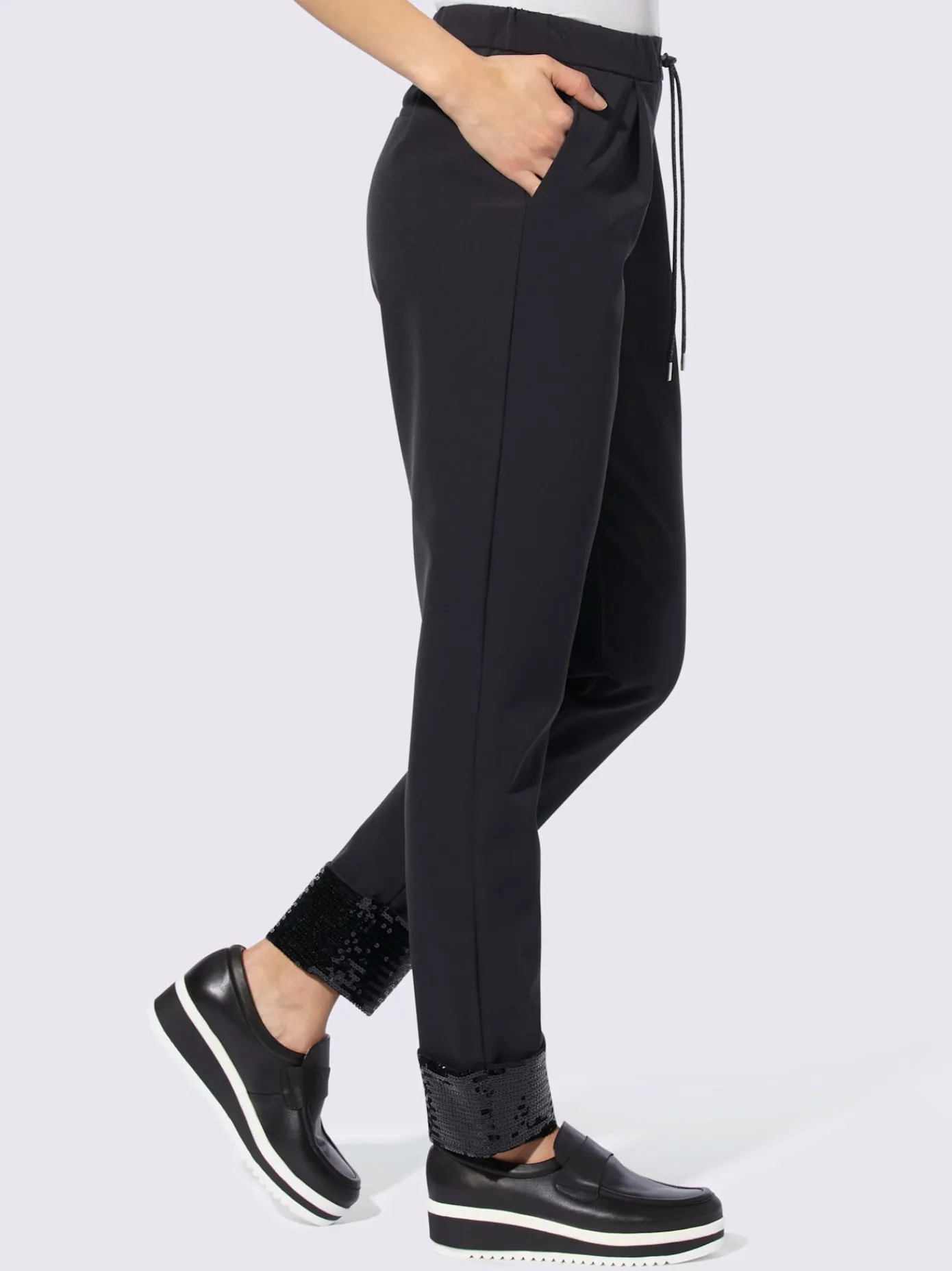 Rick Cardona Pantalons<Pantalon à pinces qualité extensible