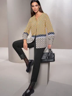 Rick Cardona Pantalons<Pantalon à pinces qualité extensible