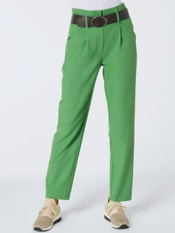 Creation L Pantalons<Pantalon à pinces qualité tissée