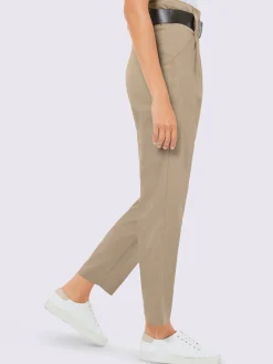 Creation L Pantalons<Pantalon à pinces qualité tissée