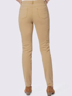 Linea Tesini Pantalons<Pantalon 5 poches 96% coton