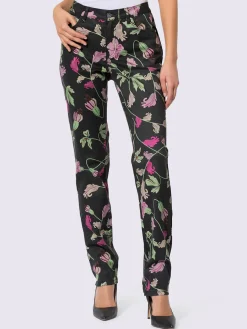 Creation L Pantalons<Pantalon 5 poches 55% lyocell