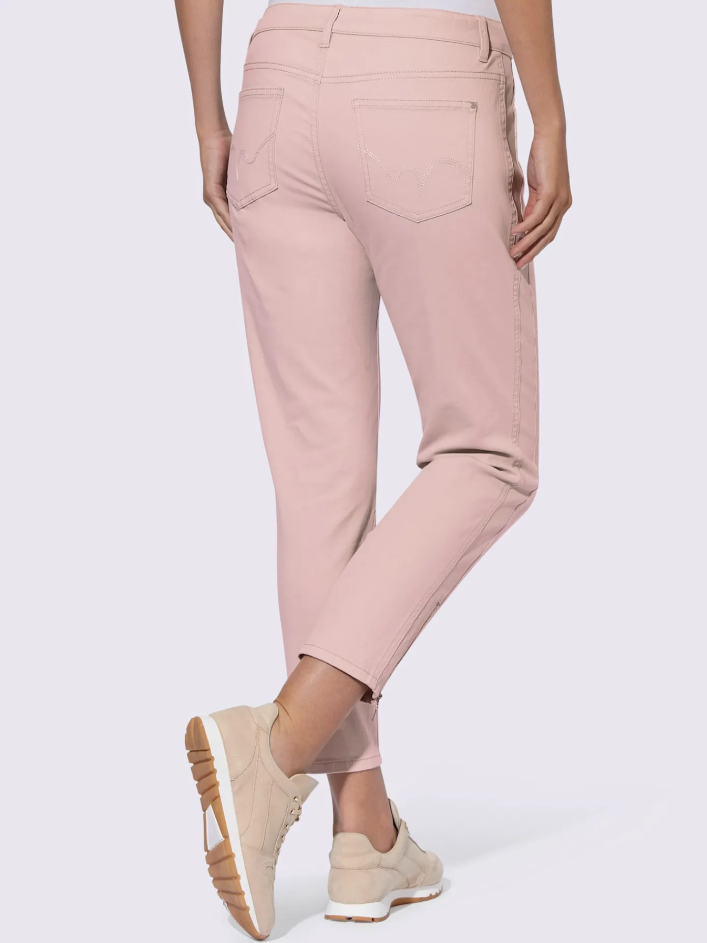 Linea Tesini Pantalons<Pantalon 5 poches empiècements latéraux affinants