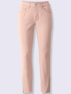 Linea Tesini Pantalons<Pantalon 5 poches empiècements latéraux affinants