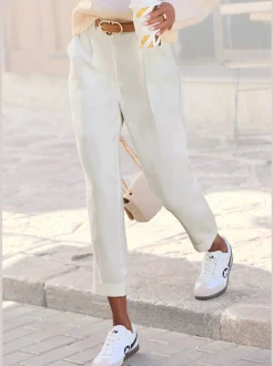 LASCANA Pantalons<Pantalon 7/8 poches fendues pratiques