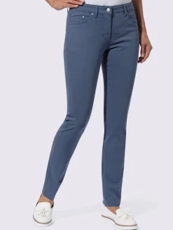 Collection L Pantalons<Pantalon 5 poches qualité coton