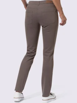 Collection L Pantalons<Pantalon 5 poches qualité coton