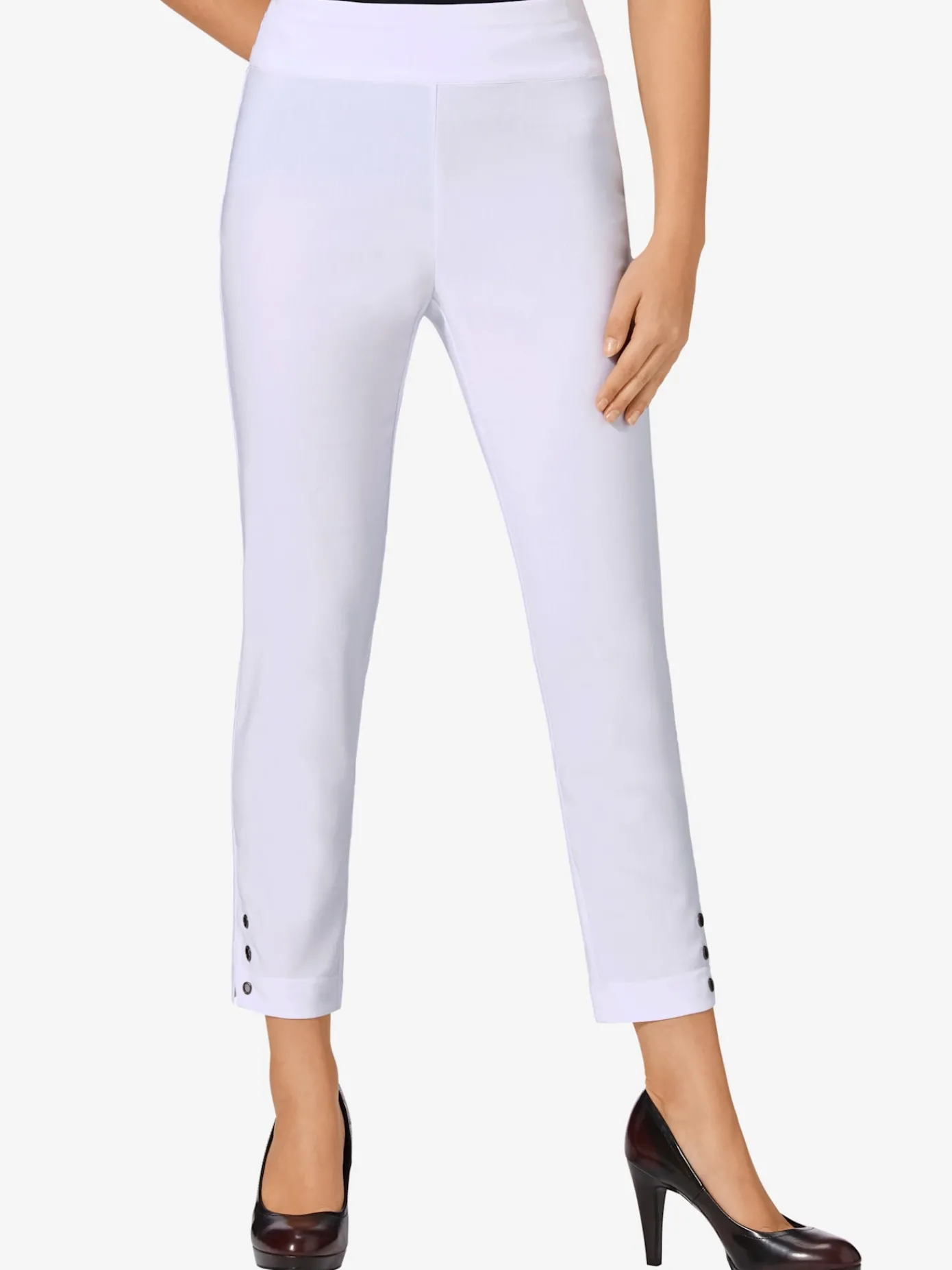 Fair Lady Pantalons<Pantalon 7/8 qualité bengaline supérieure