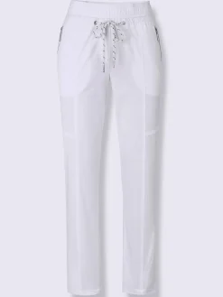 Collection L Pantalons<Pantalon 7/8 qualité coton